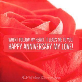 Deepest Wedding Anniversary Messages for Wife By LoveWishesQuotes