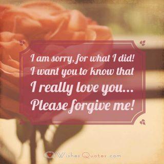 Sorry Messages for your Husband. The Perfect Apology for Him