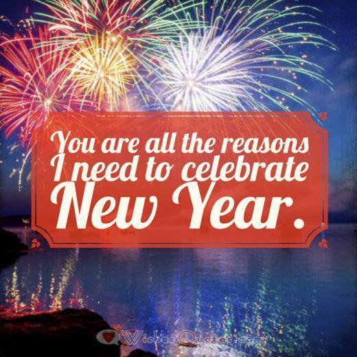 Romantic Happy New Year Messages for your Sweetheart By LoveWishesQuotes